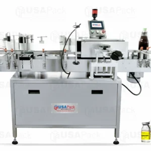 #12 Automatic Vial Sticker Labelling Machine_USA PACK