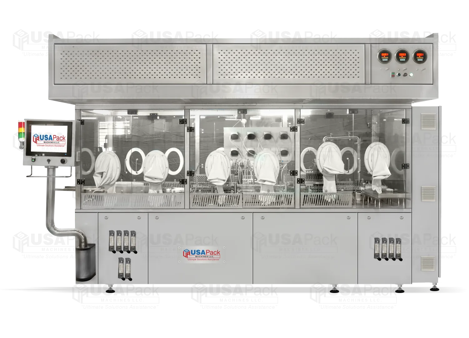 Ampoule Filling & Sealing Machine with Laminar Air Flow System