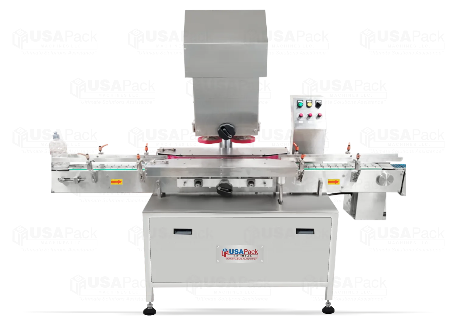Automatic Linear Cap Sealing Machine for Liquid Detergent and Hand Wash Bottles