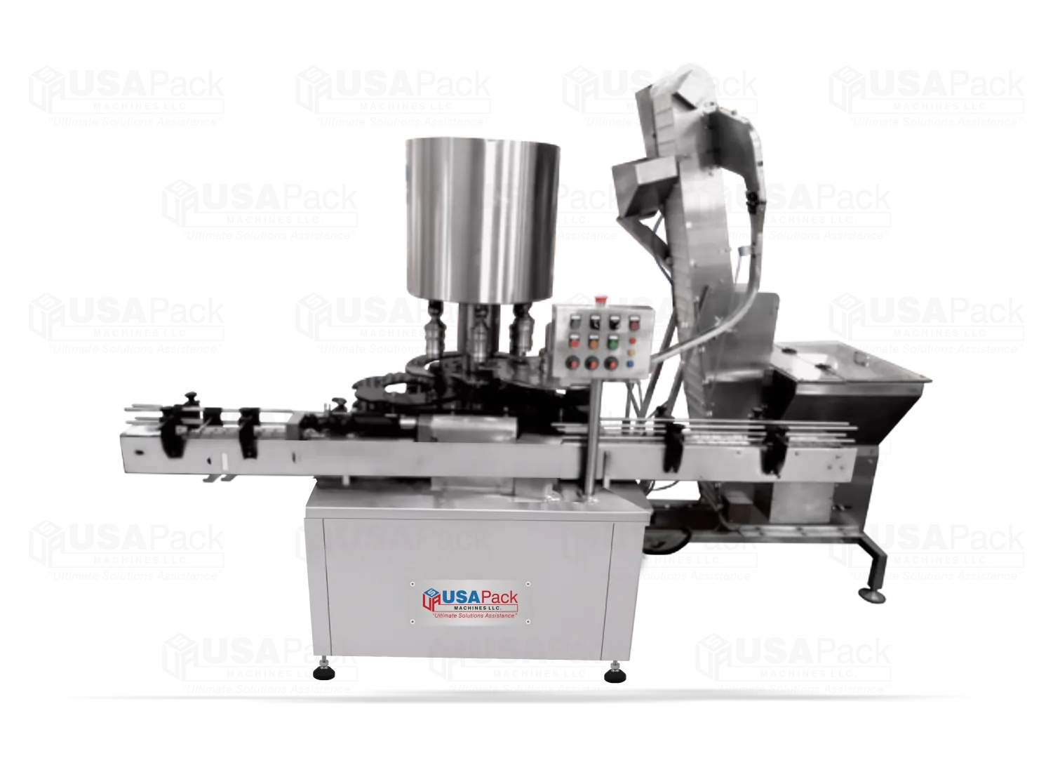 Automatic Screw Cap Sealing Machine for Milk PP Bottles