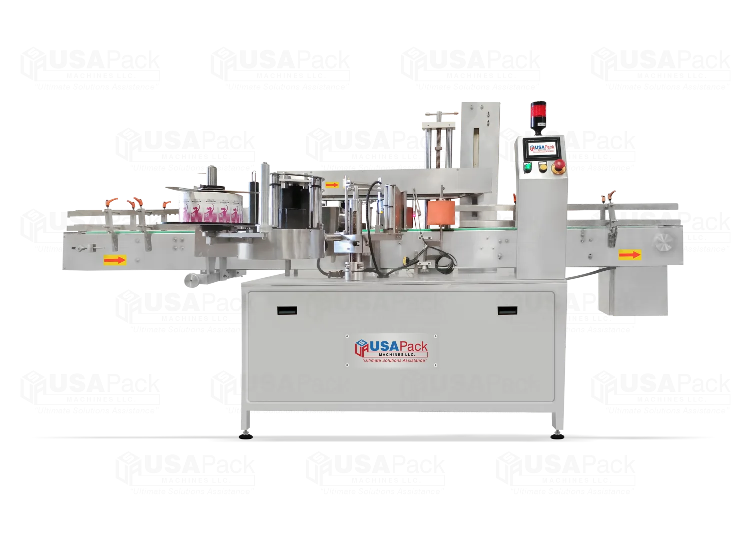 Automatic Sticker Labelling Machine for Edible Oil Bottles, Jars and Jerry Cans