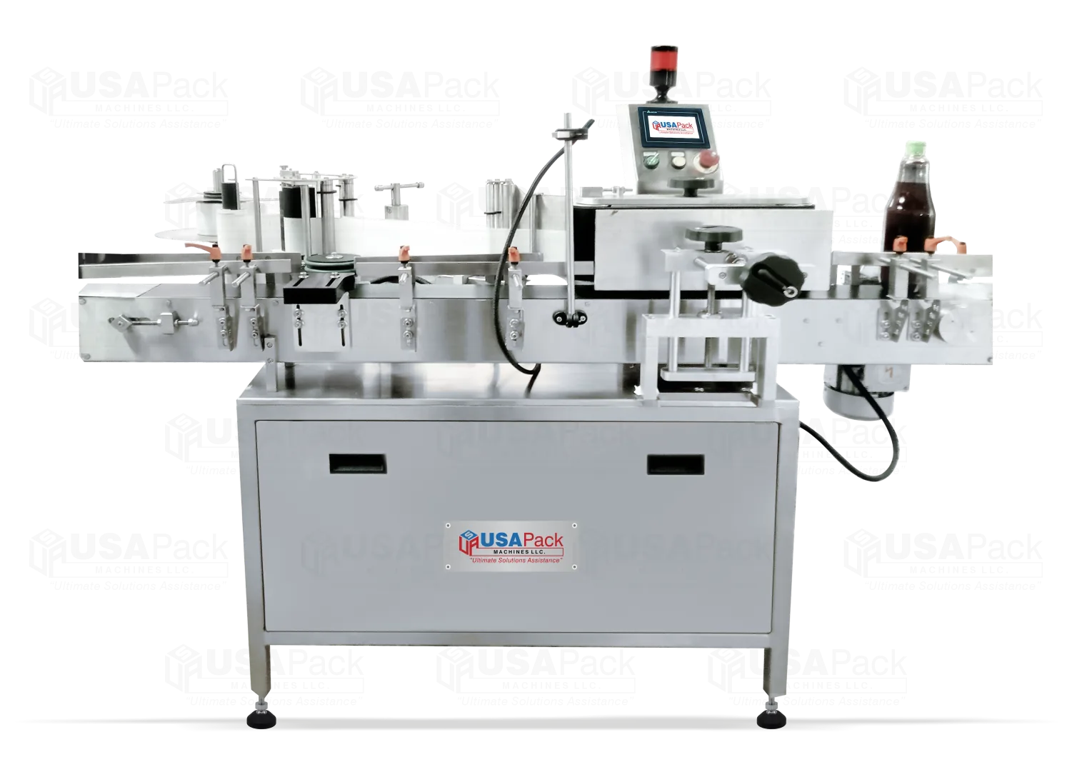 Bottle Sticker Labelling Machine for Bottles and Jars