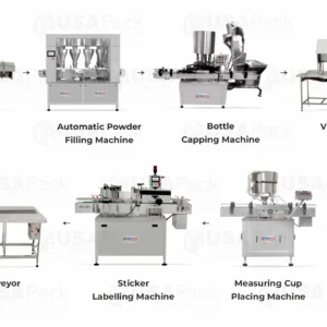 Complete Dry Syrup Packaging Line