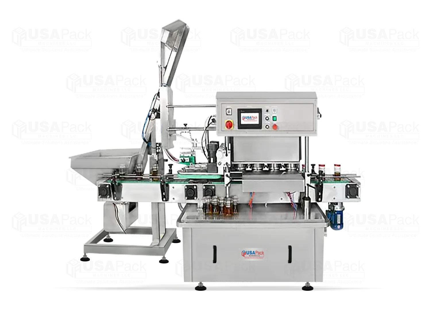 Cream and Lotion Bottle Capping Machine