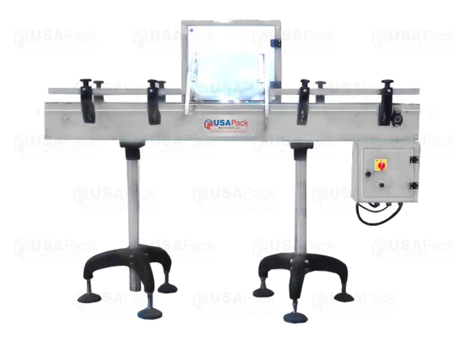 Magnifying Glass Conveyor-Automatic Liquid Packaging Line