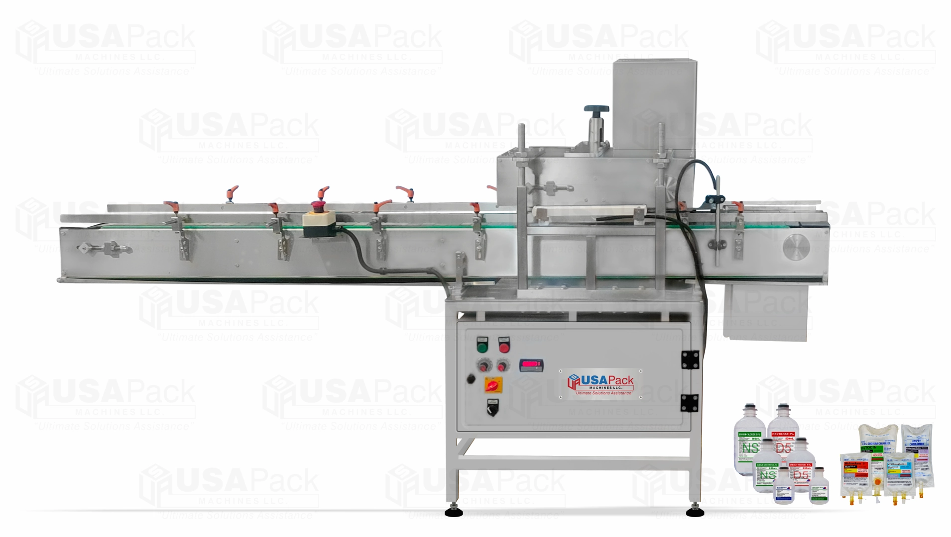 Offline Pressure Leak Check Machine for IV Bottles and Bags