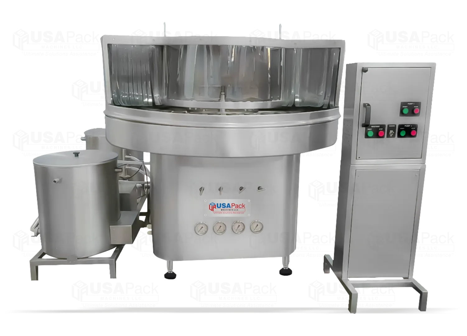 Rotary Bottle Washing Machine for Glass Bottles