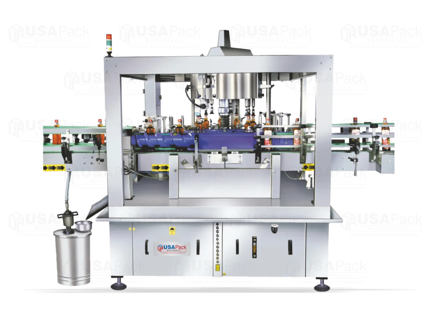 Rotary Labelling Machine-Liquor Packaging Line