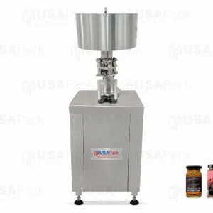 Semi-Automatic Lug Cap Sealing Machine