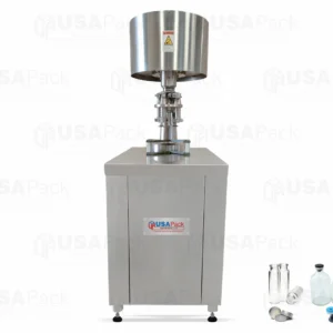 Semi-Automatic Single Head Aluminium Cap Sealing Machine