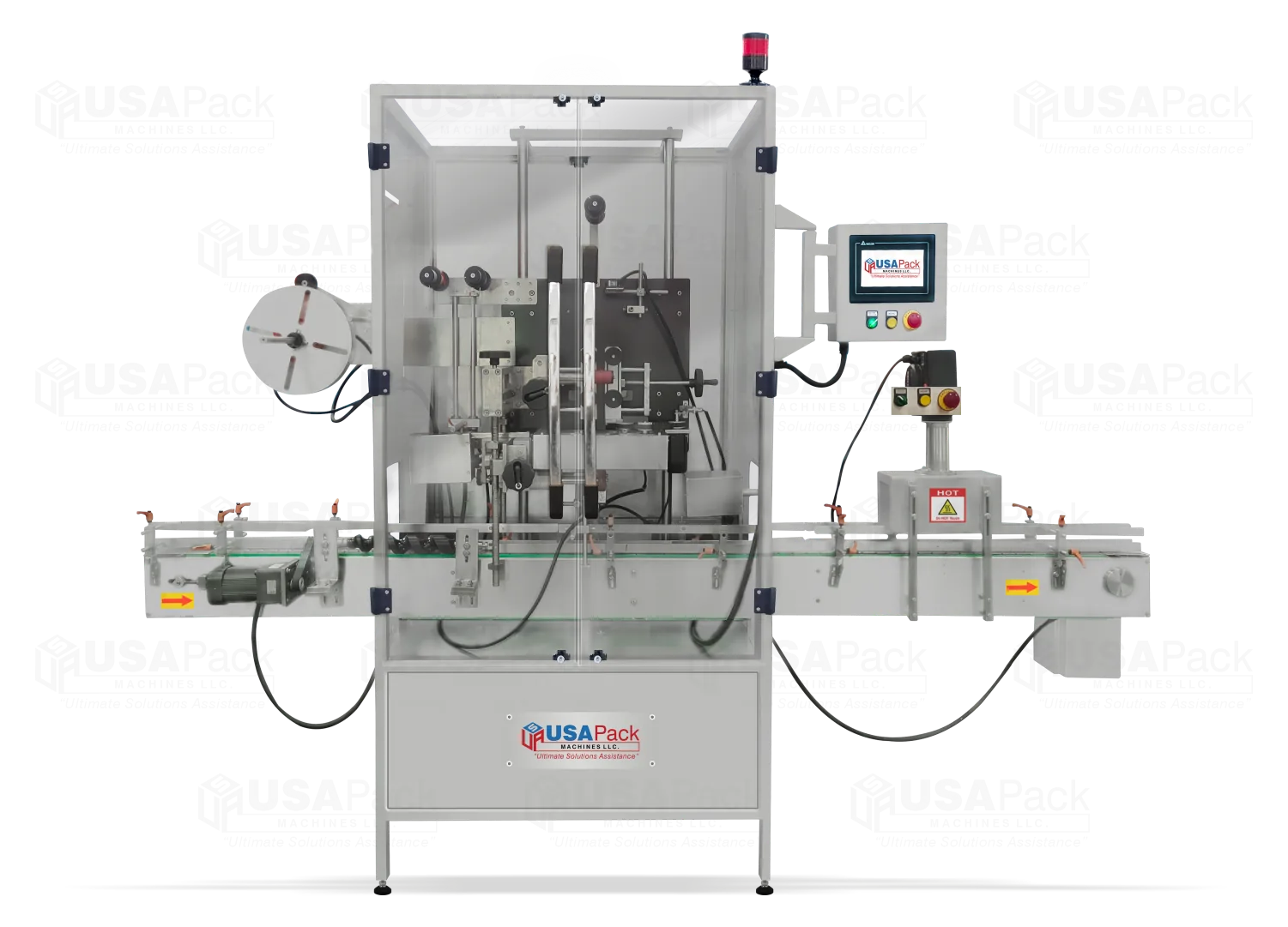 Shrink Sleeve Applicator for Milk PP Bottles