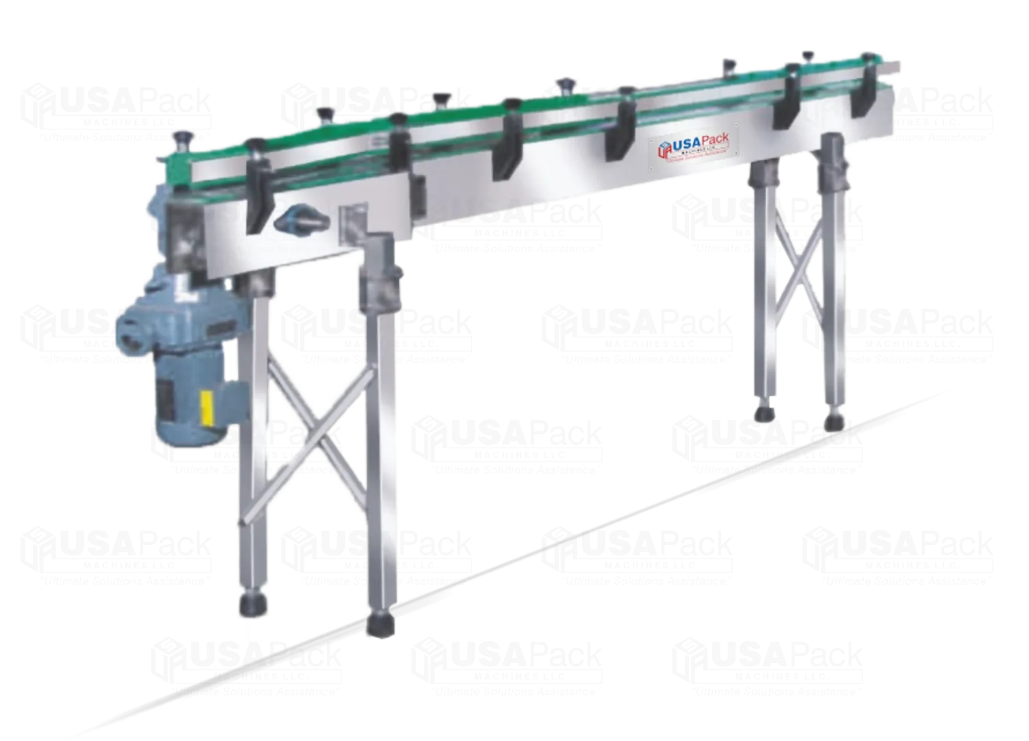 Single Track Slat Chain Conveyor-Liquor Packaging Line
