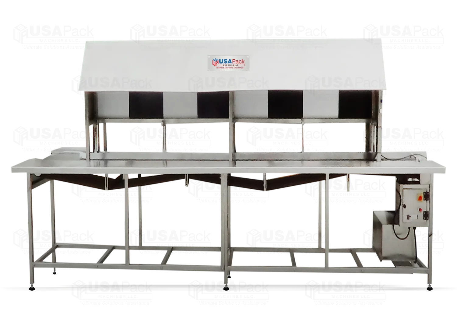 Visual Inspection Conveyor-Automatic Liquid Packaging Line