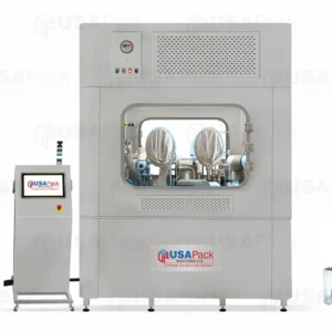 Fully Automatic Robotic Uni-Dose Nasal Spray Filling, Stoppering & Assembly Machine
